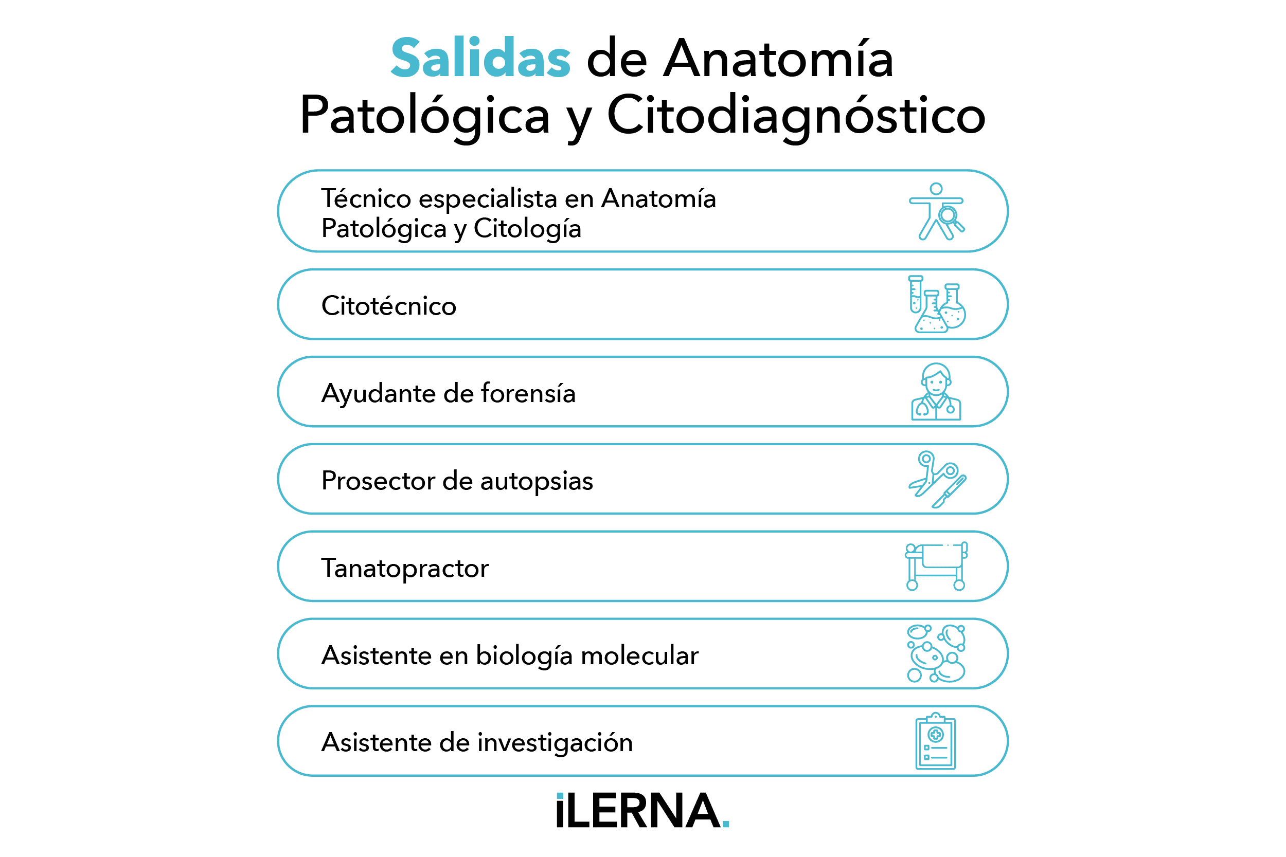 Salidas profesionales de Anatomía Patológica y Citodiagnóstico